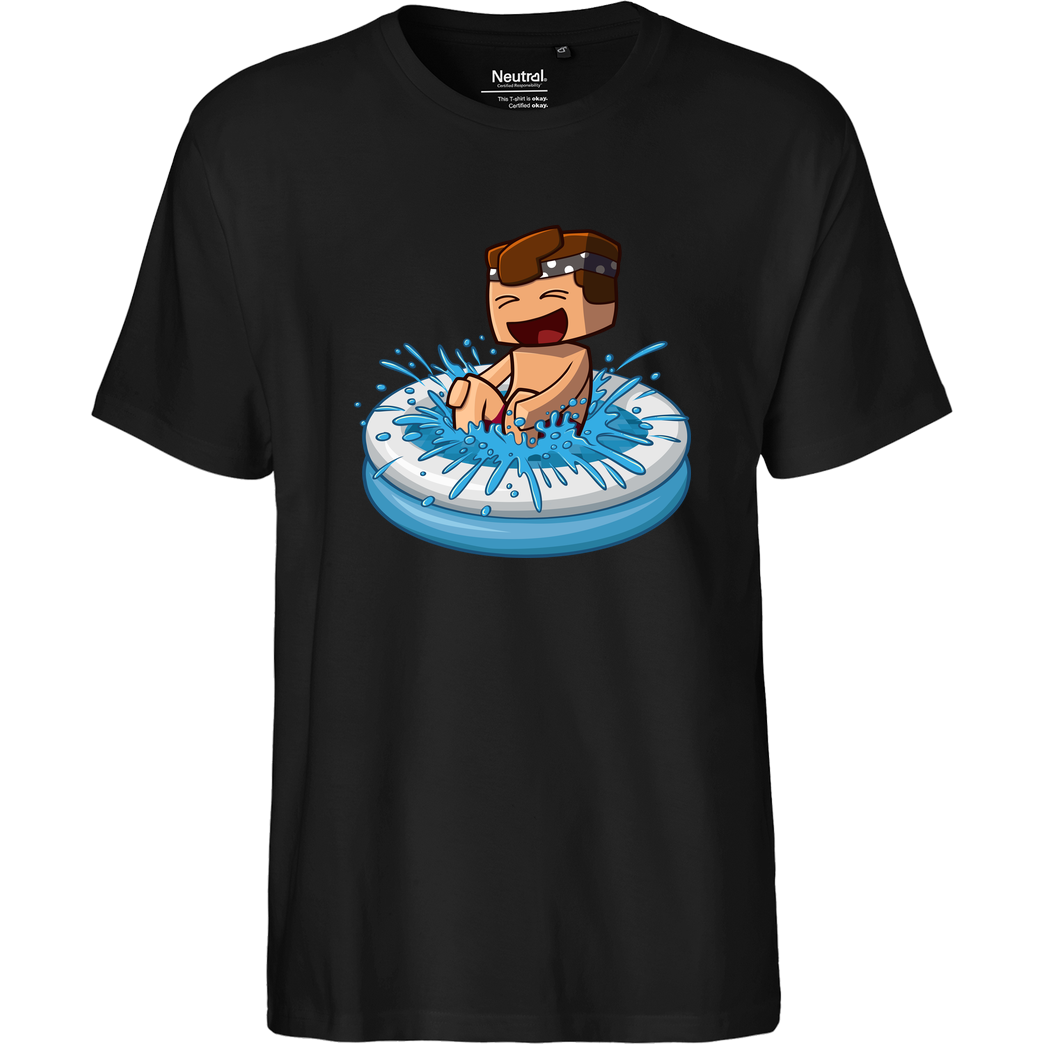 Centex Centex - Planschen T-Shirt Fairtrade T-Shirt - black