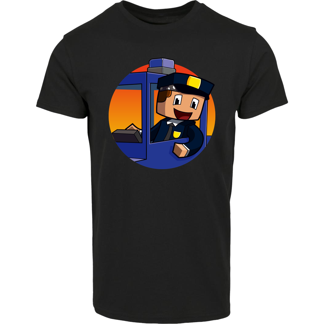 Centex Centex - Polizei T-Shirt House Brand T-Shirt - Black