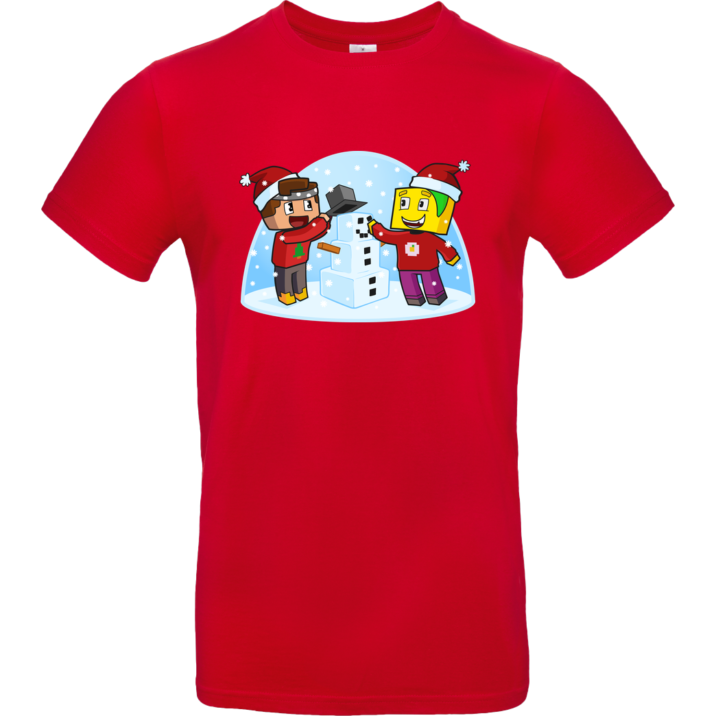 Centex Centex - Weihnachten T-Shirt B&C EXACT 190 - Red