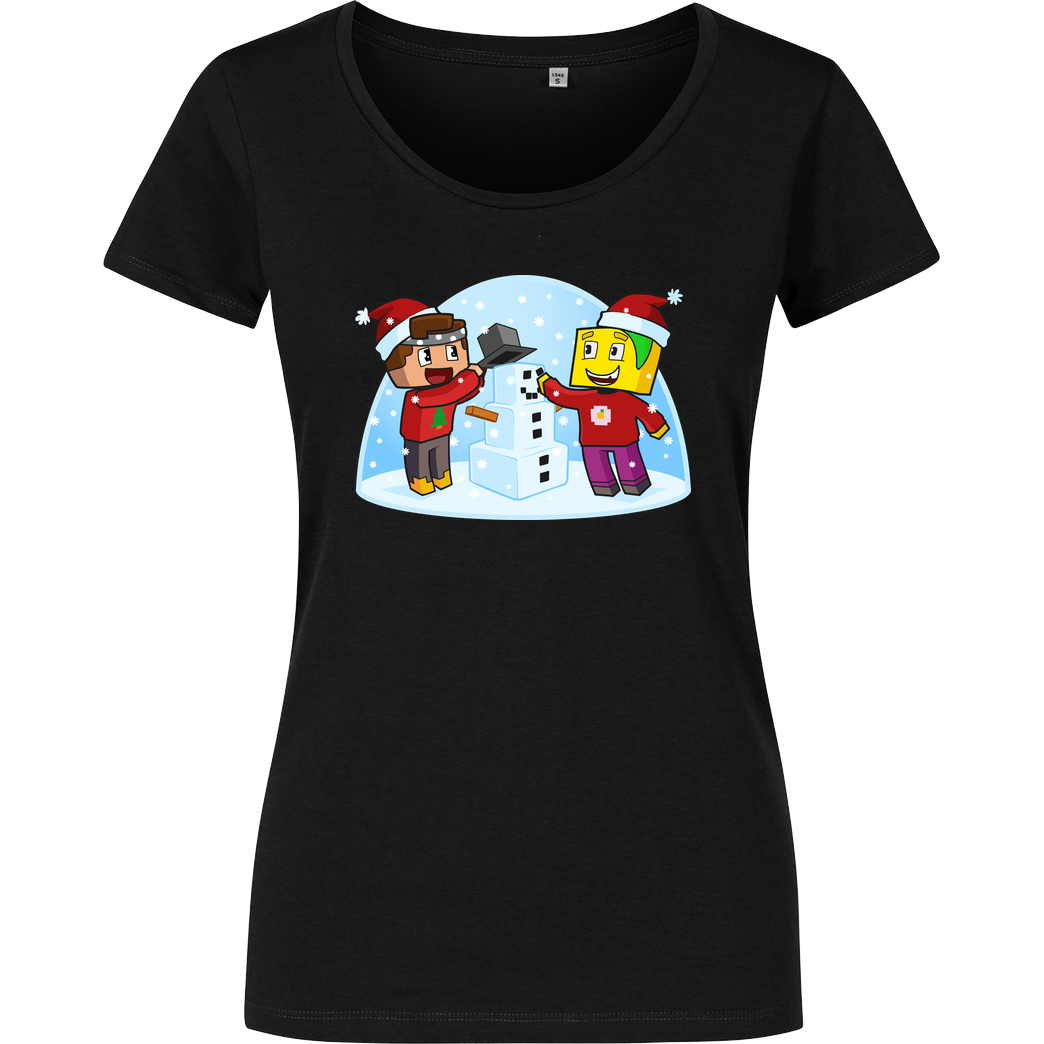 Centex Centex - Weihnachten T-Shirt Girlshirt schwarz