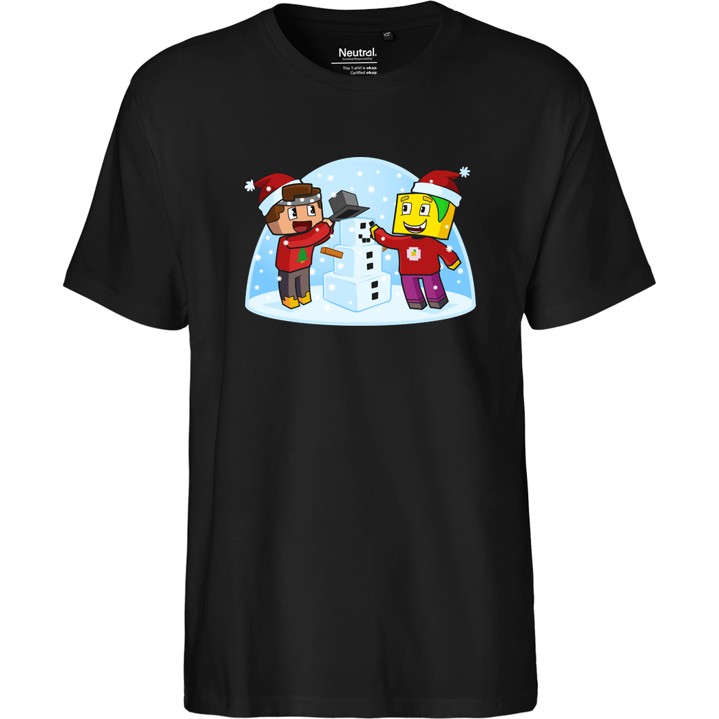 Centex Centex - Weihnachten T-Shirt Fairtrade T-Shirt - black