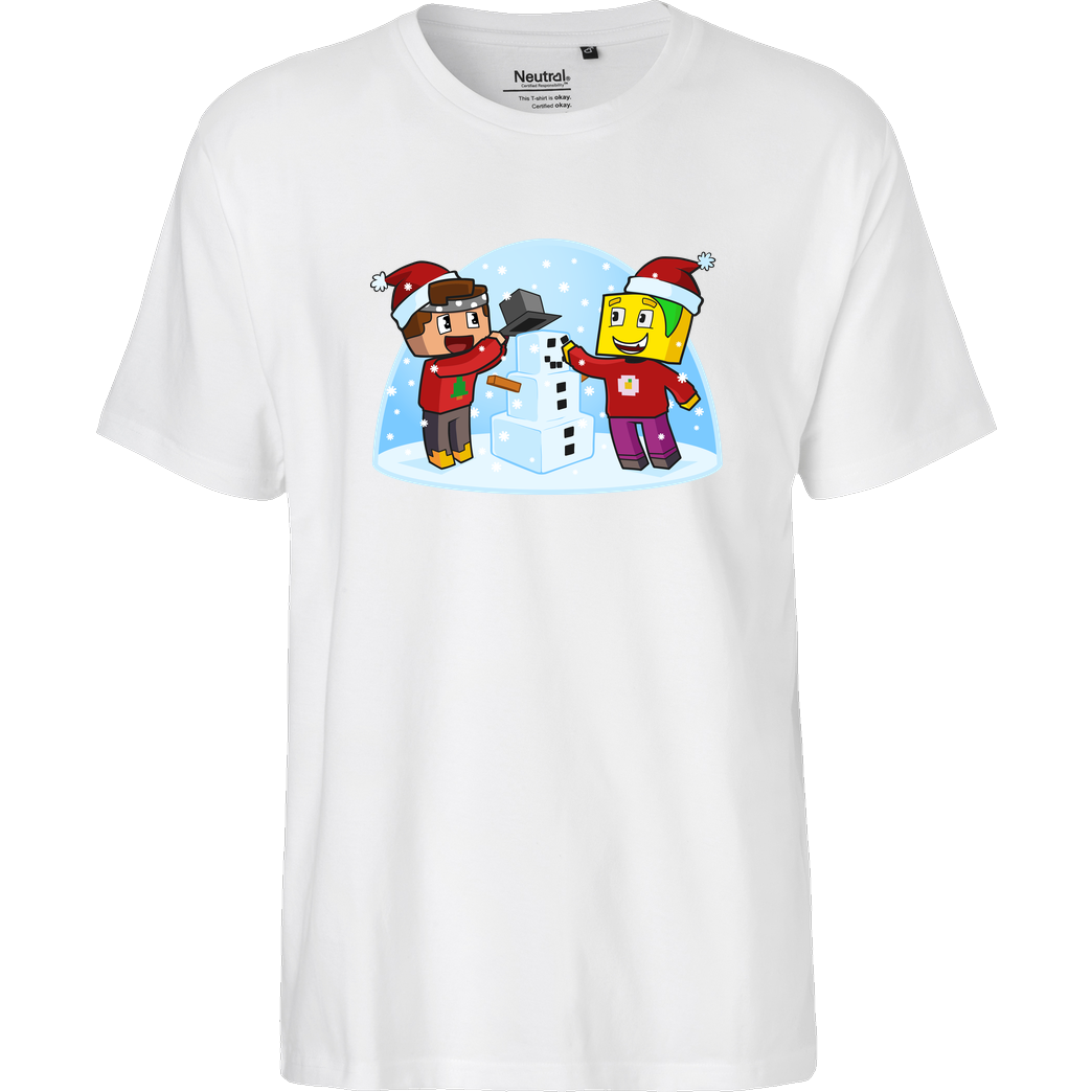 Centex Centex - Weihnachten T-Shirt Fairtrade T-Shirt - white