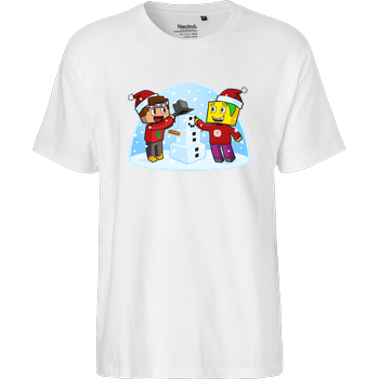 Centex - Weihnachten Fairtrade T-Shirt - white
