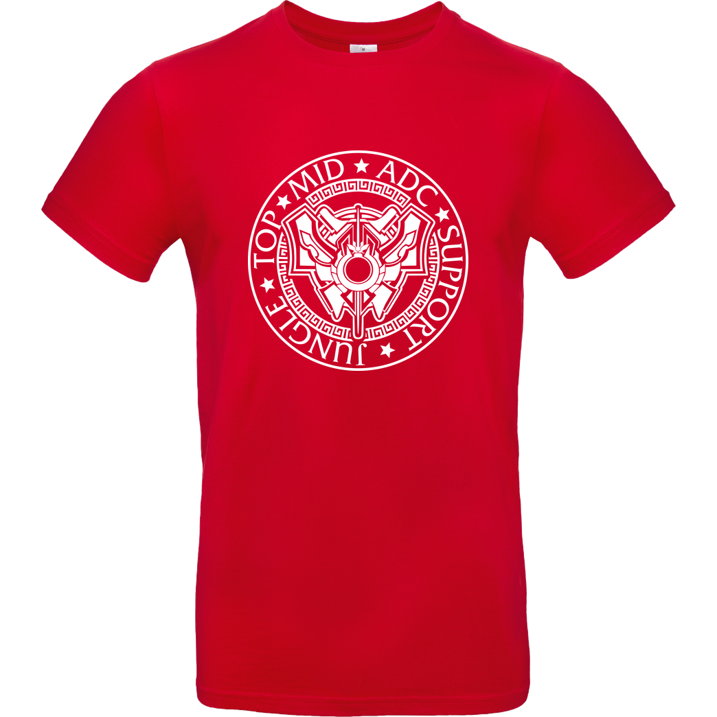 IamHaRa Challenger T-Shirt B&C EXACT 190 - Red