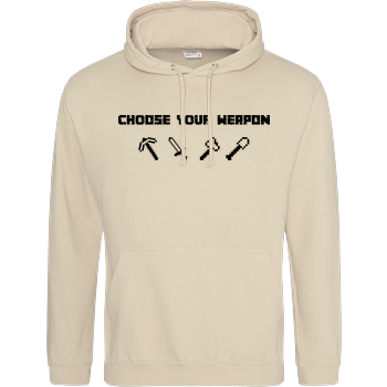 Choose Your Weapon MC-Edition JH Hoodie - Sand