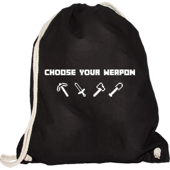 Choose Your Weapon MC-Edition Gymsac schwarz
