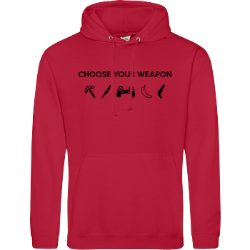 Choose Your Weapon v1 JH Hoodie - red
