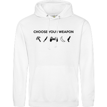 Choose Your Weapon v1 JH Hoodie - Weiß