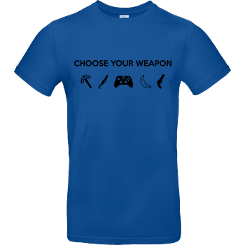Choose Your Weapon v2 B&C EXACT 190 - Royal Blue