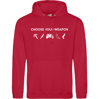 Choose Your Weapon v2 JH Hoodie - red