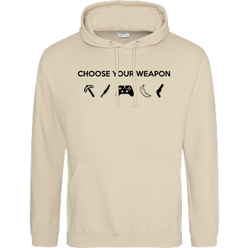 Choose Your Weapon v2 JH Hoodie - Sand