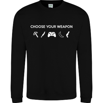 Choose Your Weapon v2 JH Sweatshirt - Schwarz