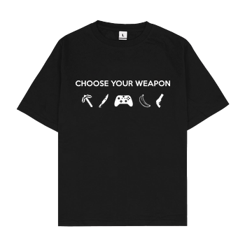 Choose Your Weapon v2 Oversize T-Shirt - Black