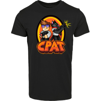 CPat - Crew House Brand T-Shirt - Black