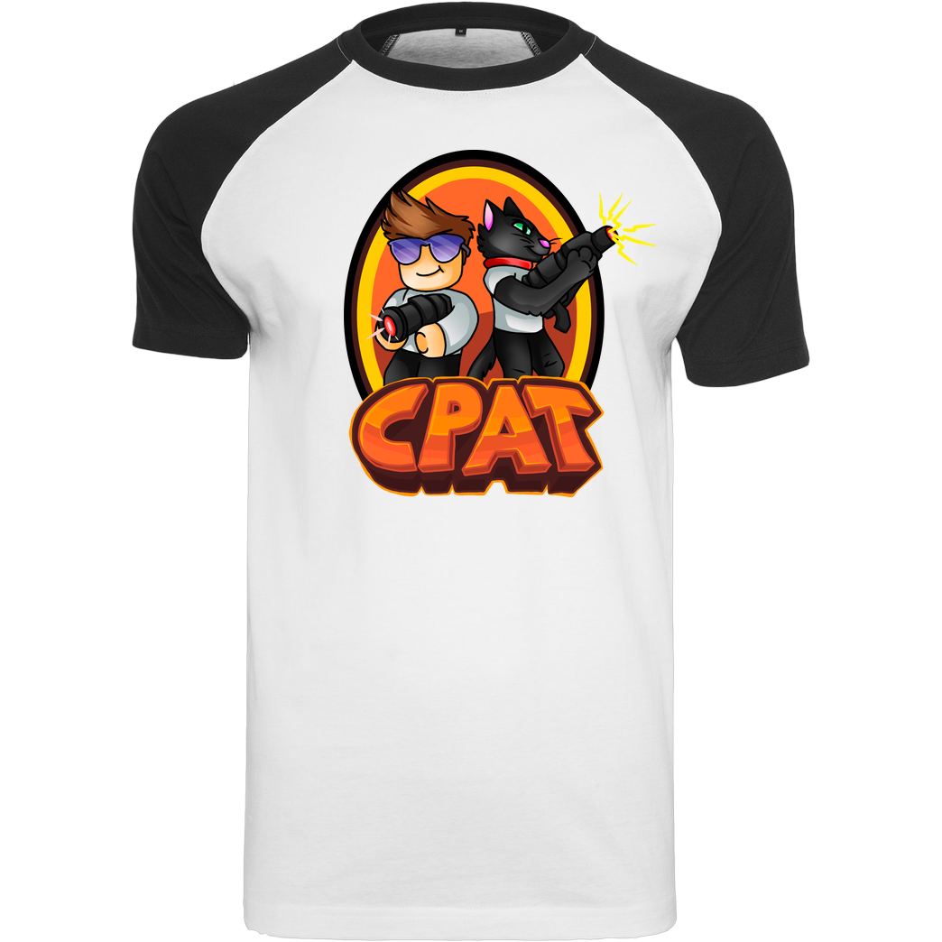 CPat CPat - Crew T-Shirt Raglan Tee white