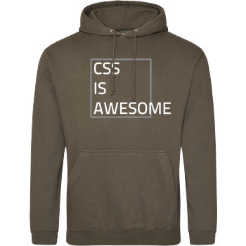 CSS is awesome JH Hoodie - Khaki