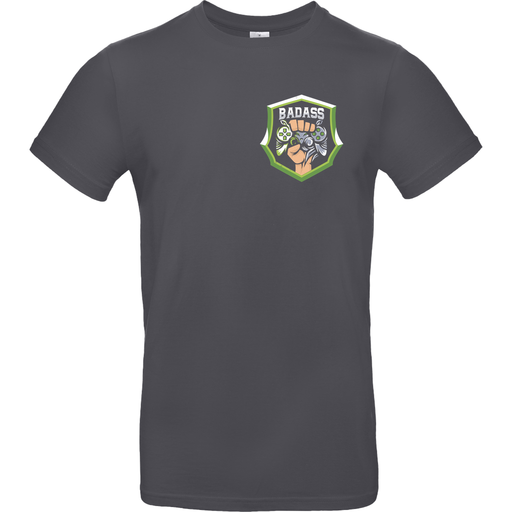 Danny Jesden Danny Jesden - Gamer Pocket T-Shirt B&C EXACT 190 - Dark Grey