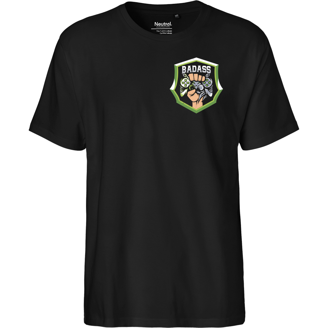 Danny Jesden Danny Jesden - Gamer Pocket T-Shirt Fairtrade T-Shirt - black