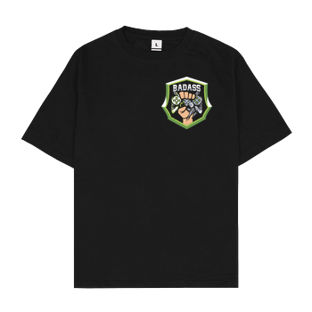 Danny Jesden - Gamer Pocket Oversize T-Shirt - Black