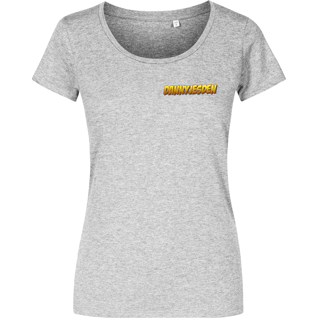 Danny Jesden Danny Jesden - Logo T-Shirt Girlshirt heather grey