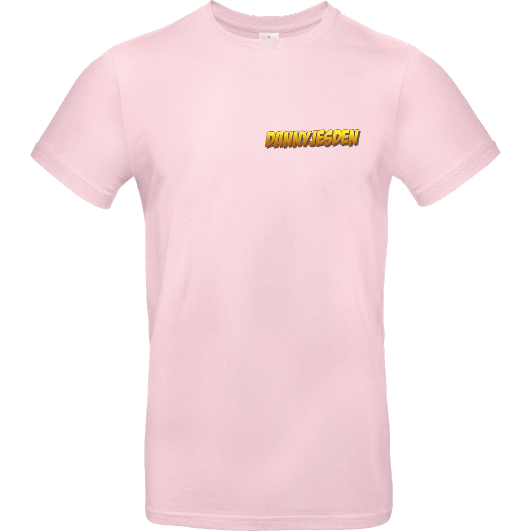 Danny Jesden Danny Jesden - Logo T-Shirt B&C EXACT 190 - Light Pink