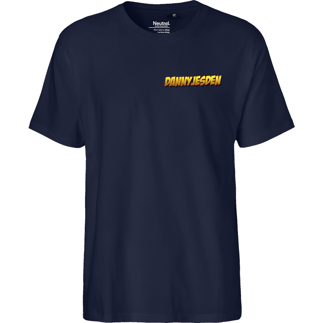 Danny Jesden Danny Jesden - Logo T-Shirt Fairtrade T-Shirt - navy