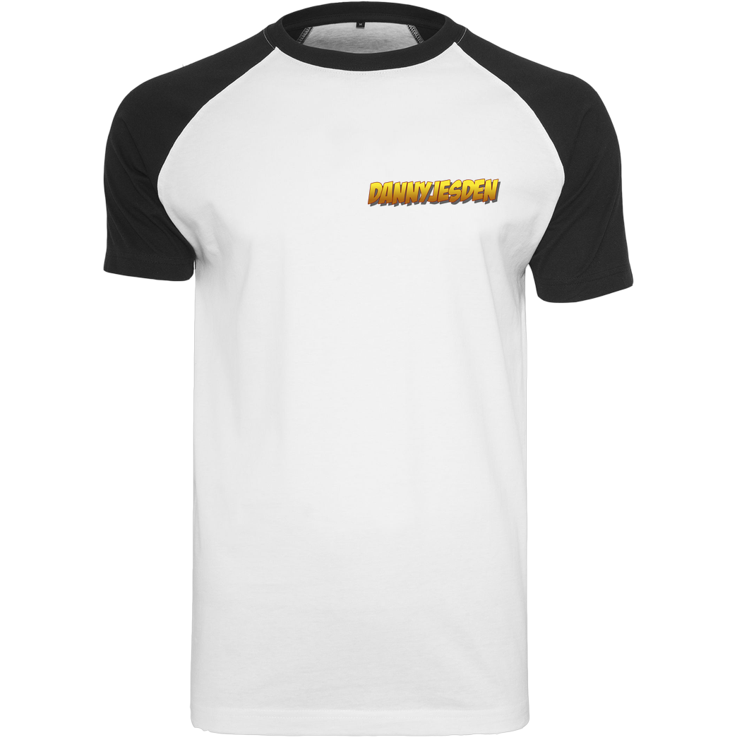 Danny Jesden Danny Jesden - Logo T-Shirt Raglan Tee white