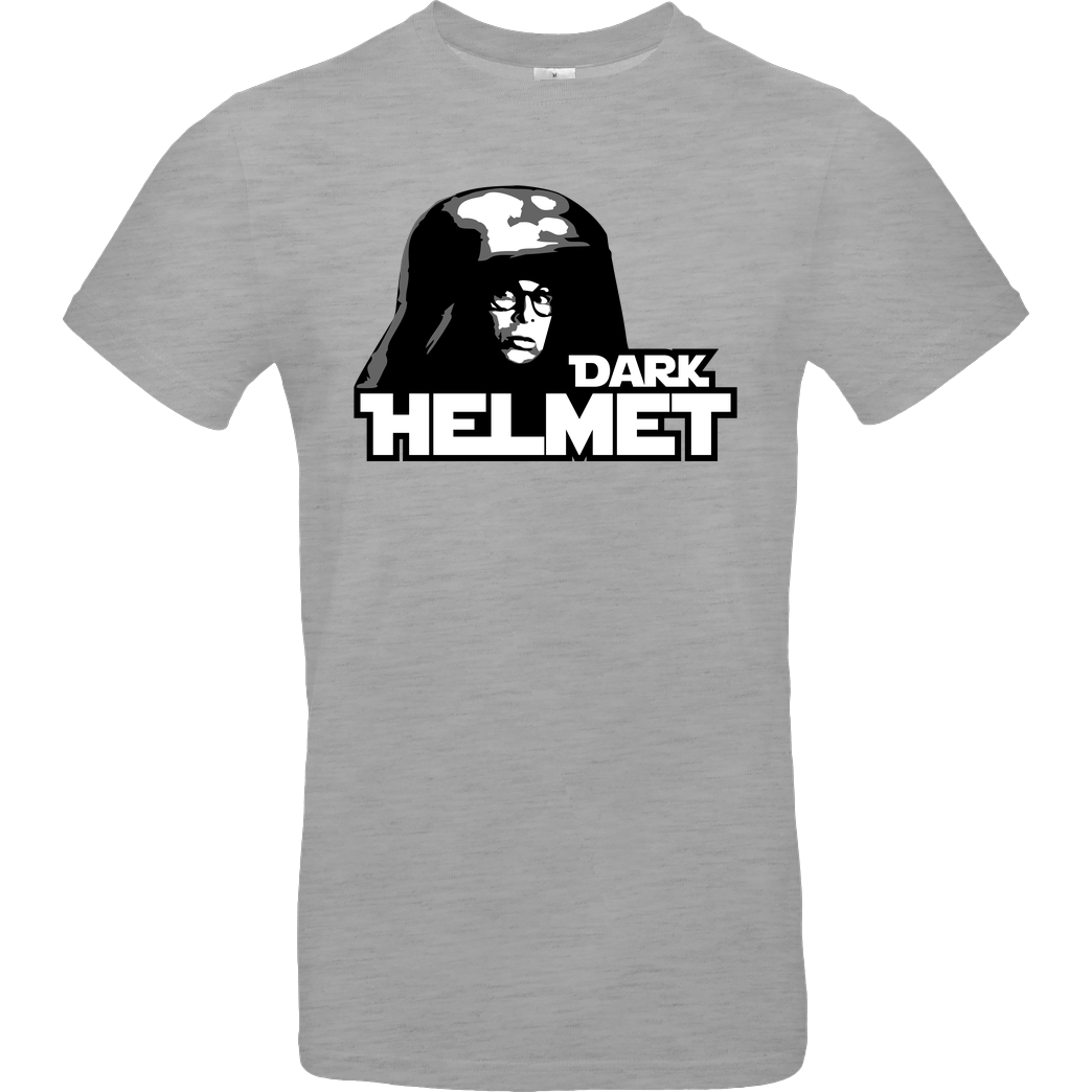 Lennart Dark Helmet T-Shirt B&C EXACT 190 - heather grey