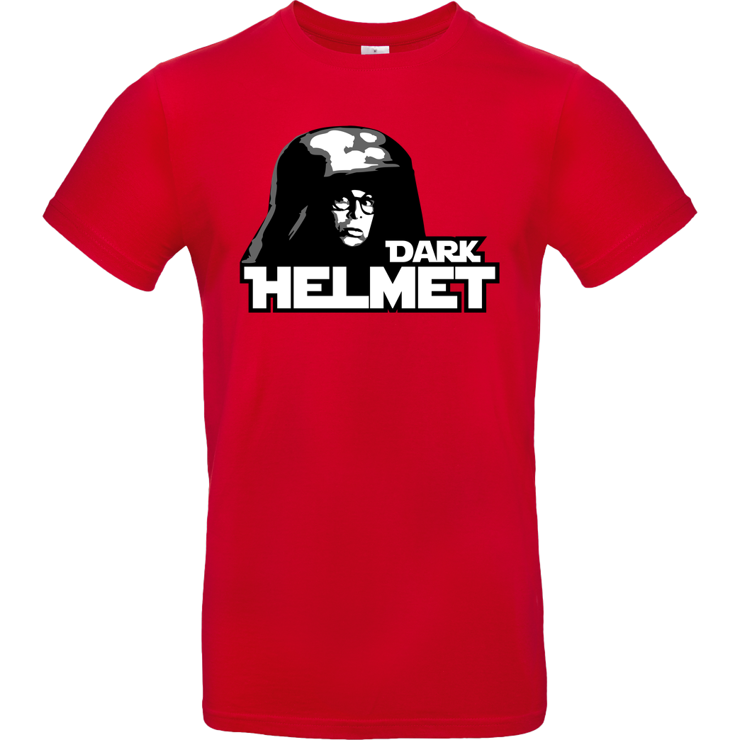 Lennart Dark Helmet T-Shirt B&C EXACT 190 - Red
