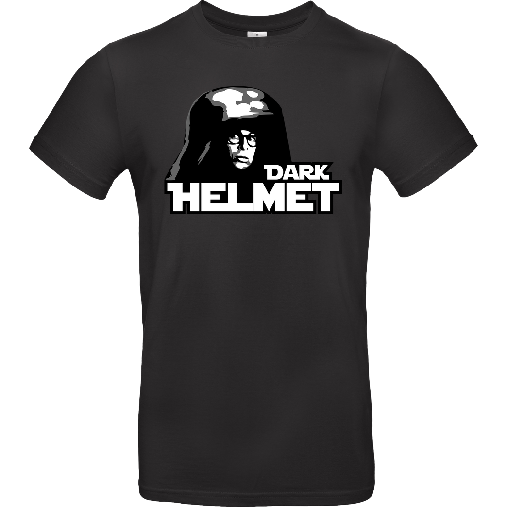 Lennart Dark Helmet T-Shirt B&C EXACT 190 - Black