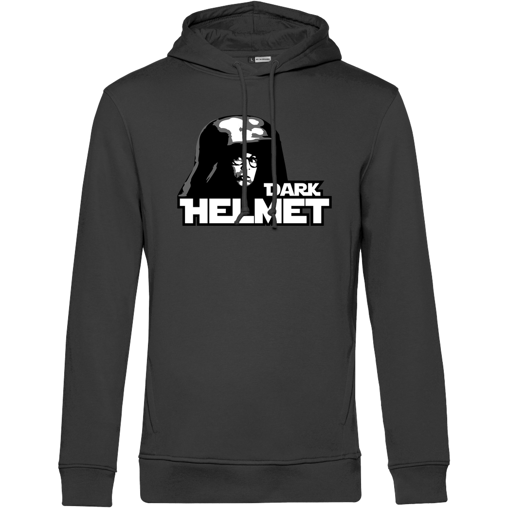 Lennart Dark Helmet Sweatshirt B&C HOODED INSPIRE - black