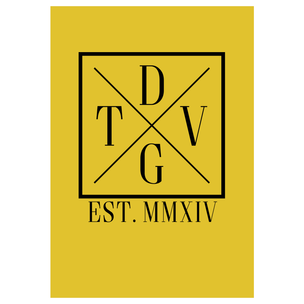 DennisGamingTV DennisGamingTV - X-Logo Druck Art Print yellow