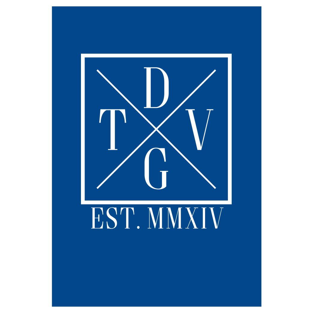 DennisGamingTV DennisGamingTV - X-Logo Druck Art Print blue