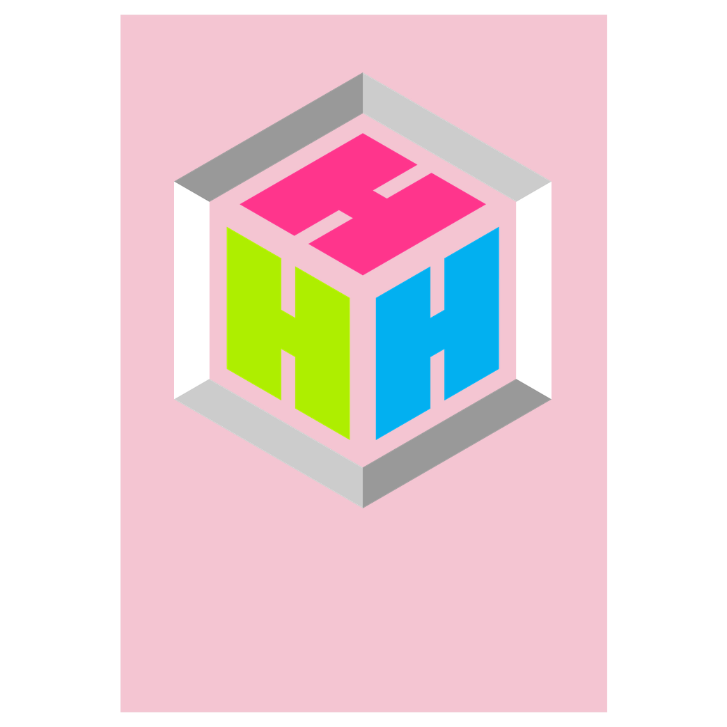 der_hacki Der Hacki - Logo Druck Art Print pink