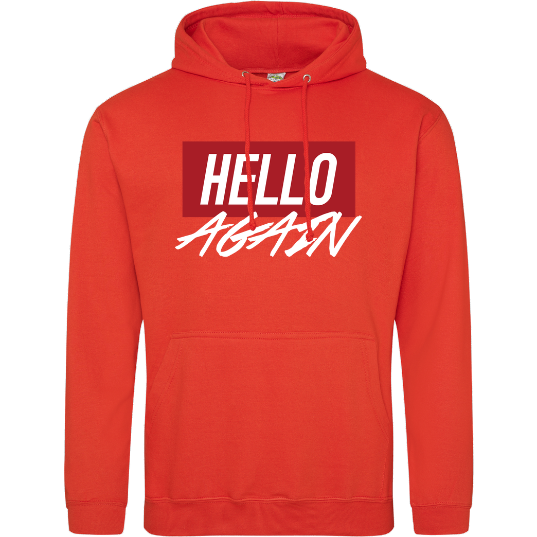 Der Keller Der Keller - Hello Again Red Sweatshirt JH Hoodie - Orange