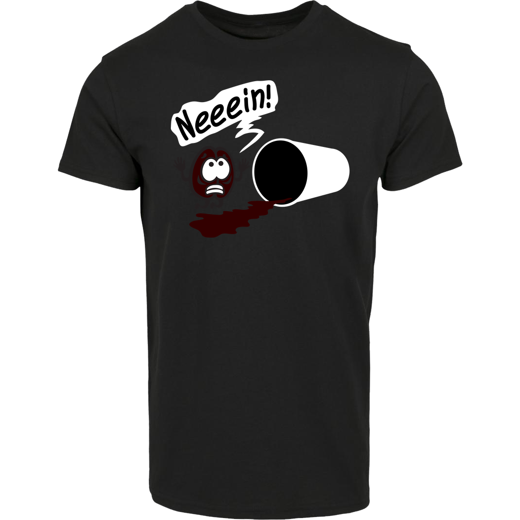 Kopfzirkus Oh no! Coffee T-Shirt House Brand T-Shirt - Black