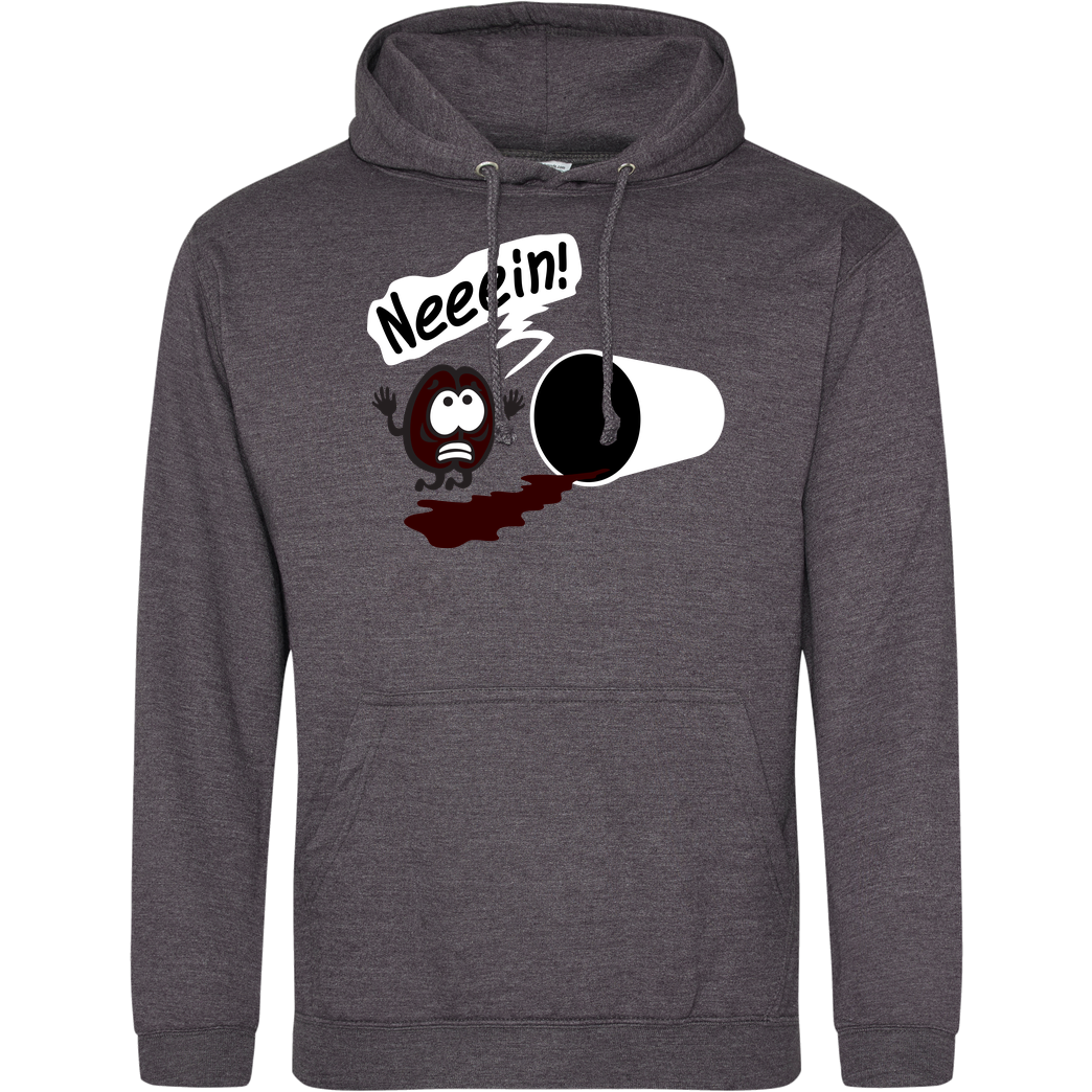 Kopfzirkus Oh no! Coffee Sweatshirt JH Hoodie - Dark heather grey