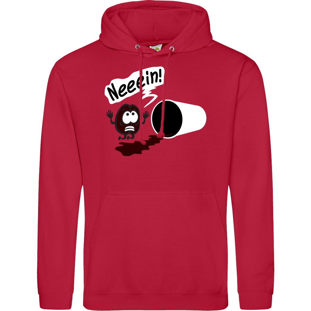 Kopfzirkus Oh no! Coffee Sweatshirt JH Hoodie - red