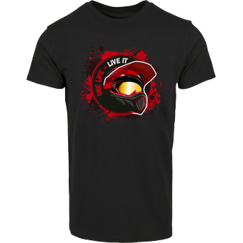 Derne - Helmet House Brand T-Shirt - Black
