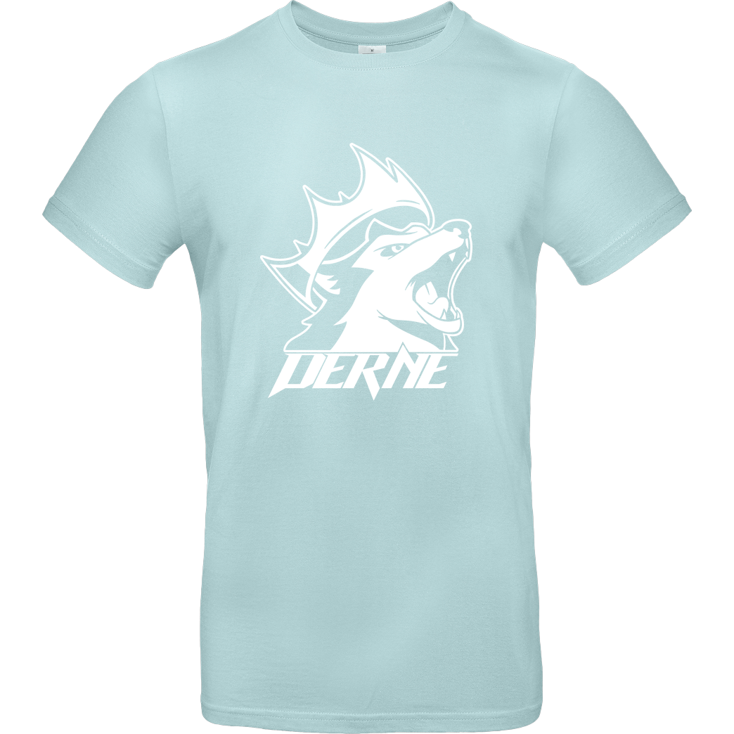 Derne Derne - Howling Wolf T-Shirt B&C EXACT 190 - Mint