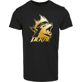 Derne - Howling Wolf House Brand T-Shirt - Black