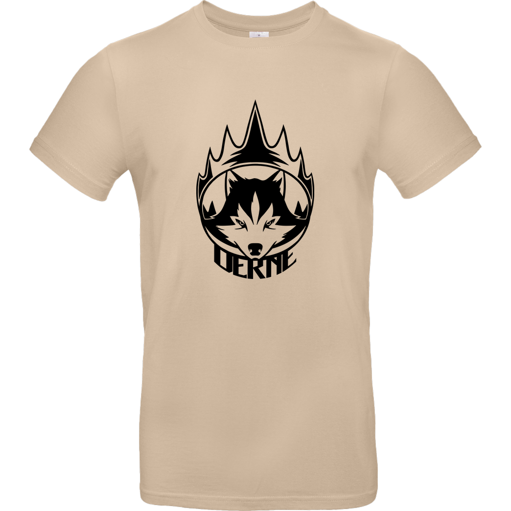 Derne Derne - Wolf T-Shirt B&C EXACT 190 - Sand