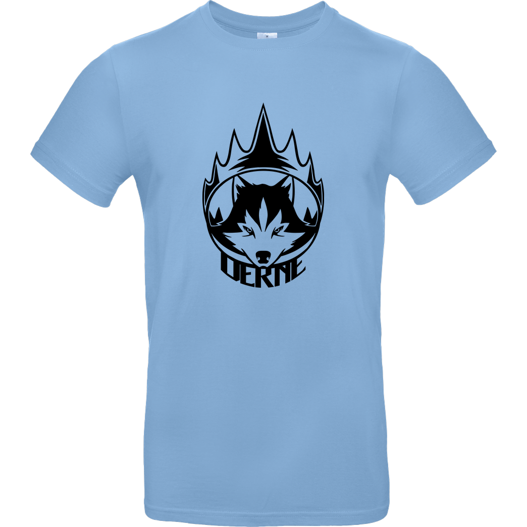 Derne Derne - Wolf T-Shirt B&C EXACT 190 - Sky Blue