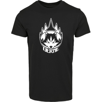Derne - Wolf House Brand T-Shirt - Black