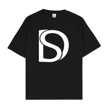 DerSorbus - Design Logo Oversize T-Shirt - Black