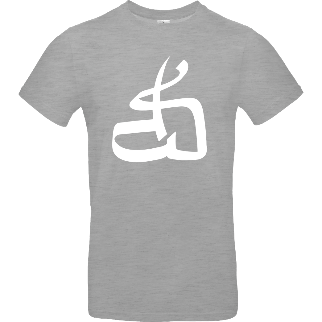 DerSorbus DerSorbus - Kalligraphie Logo T-Shirt B&C EXACT 190 - heather grey