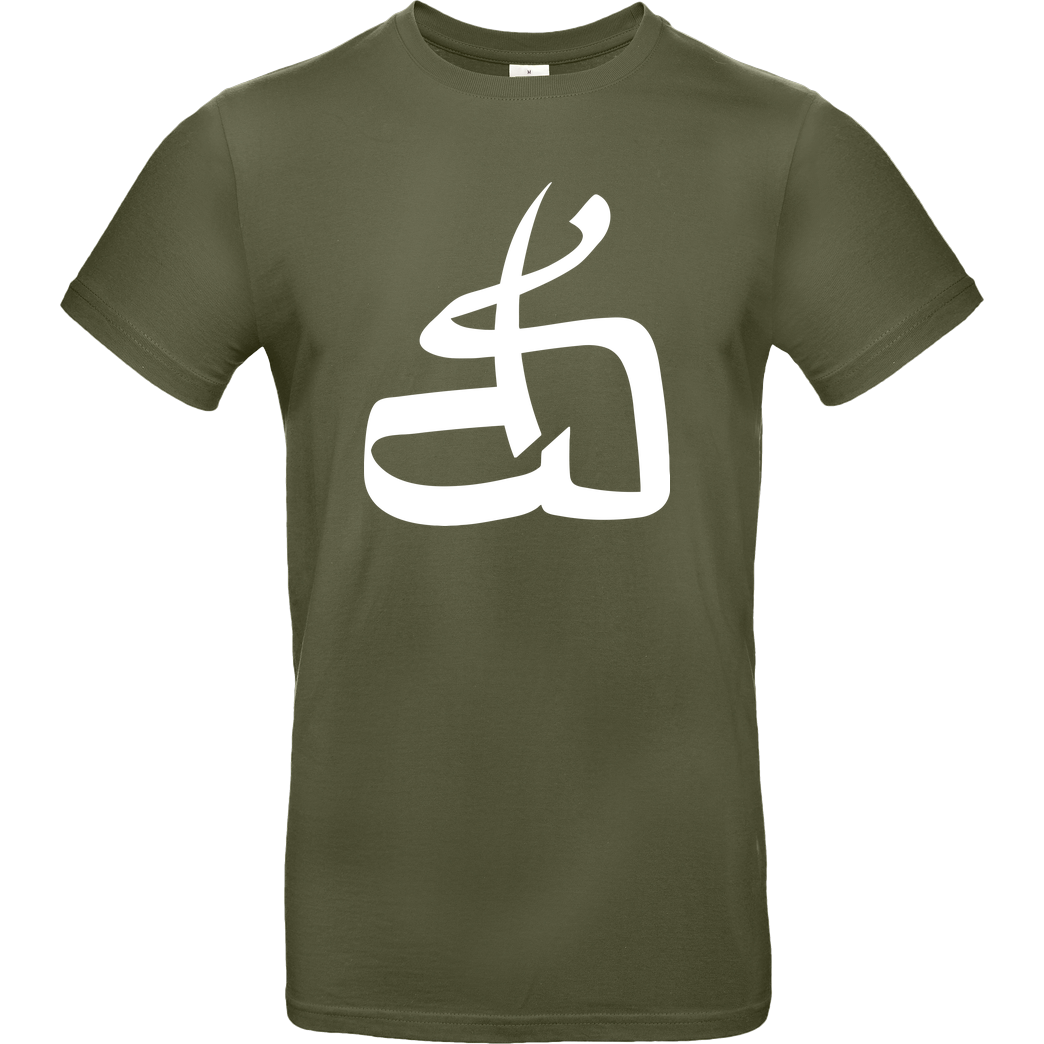 DerSorbus DerSorbus - Kalligraphie Logo T-Shirt B&C EXACT 190 - Khaki