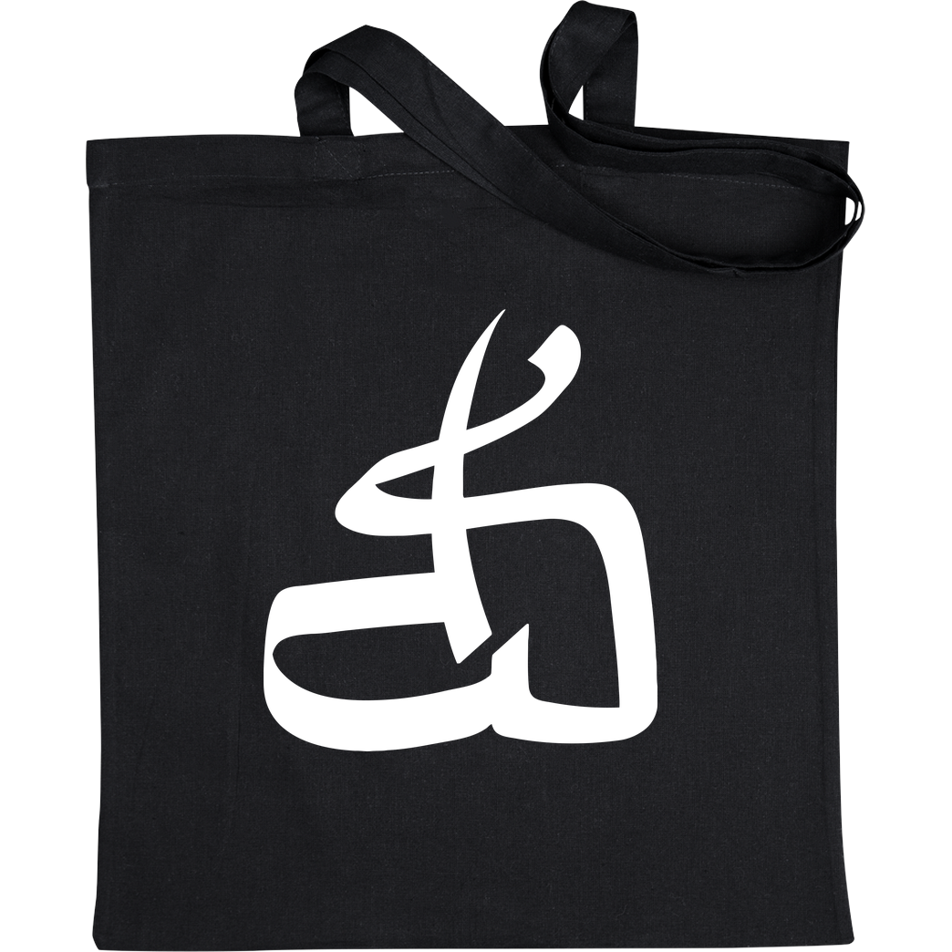 DerSorbus DerSorbus - Kalligraphie Logo Beutel Bag Black