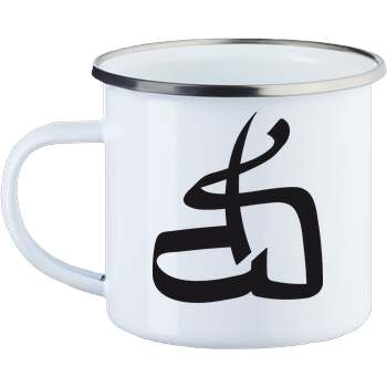 DerSorbus - Kalligraphie Logo Enamel Mug