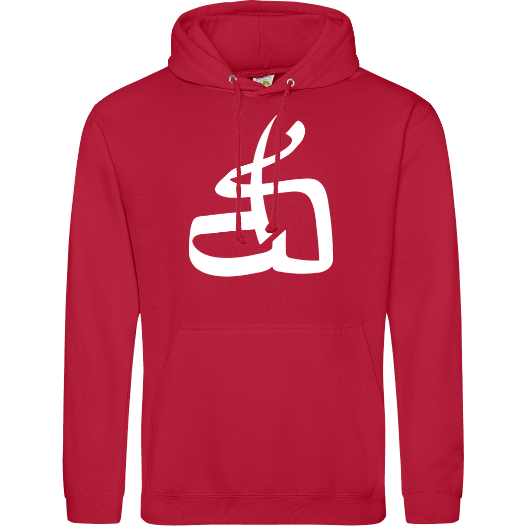 DerSorbus DerSorbus - Kalligraphie Logo Sweatshirt JH Hoodie - red